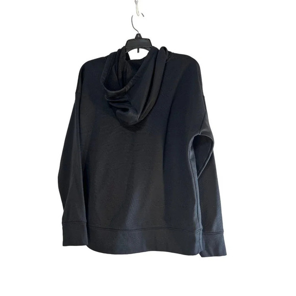 Under Armour Cold Gear Loose Coupe Womens Hoodie Black White Logo Size MD/M/M - Picture 2 of 5